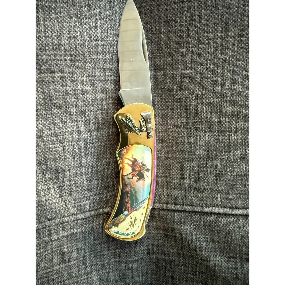 Spirit of the plain collectors knife 4 inches